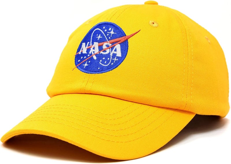 DALIX NASA Embroidered Mens Womens Cotton Dad Hat Baseball Cap Adjustable - Image 4